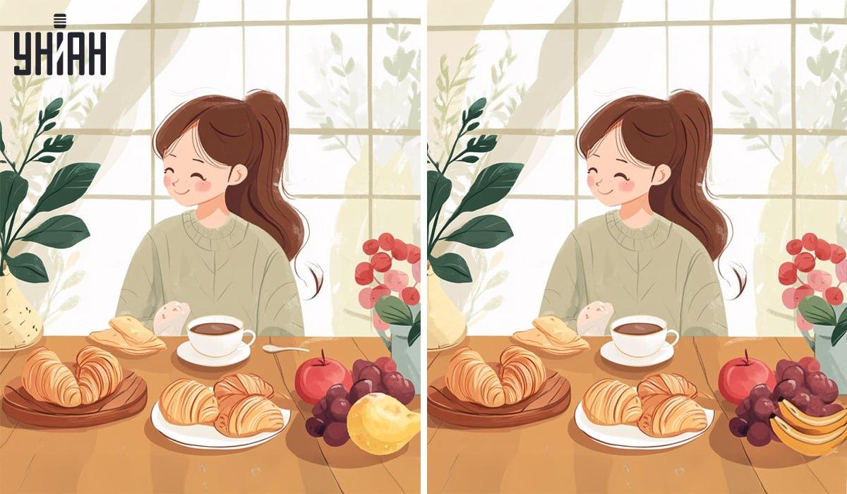 Nájdite štyri rozdiely na obrázku / Moje photo