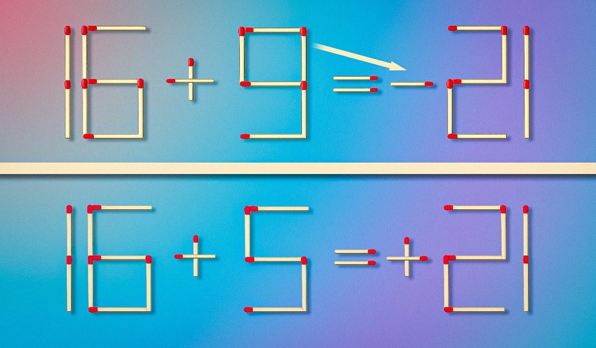 Ktorú zápalku je potrebné pretiahnuť, aby sa opravila rovnosť: rýchly test na kontrolu IQ