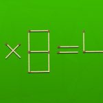 Mozgová úloha: musíte presunúť jednu zápalku, aby ste opravili chybu